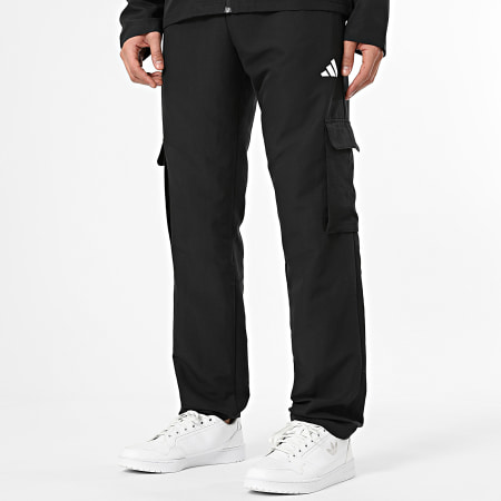 Adidas Sportswear - Ensemble Veste Zippée Et Pantalon Jogging Cargo Woven Cargo KE5888 Noir