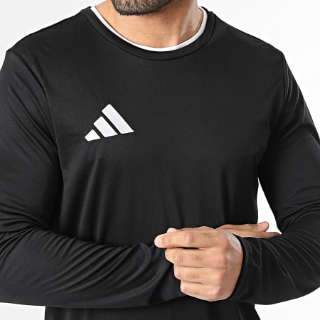 Adidas Sportswear - Tee Shirt Manches Longues ENT26 Jersey KF5851 Noir