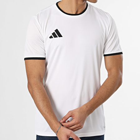 Adidas Sportswear - Tee Shirt Slim ENT26 Jersey JZ2505 Blanc