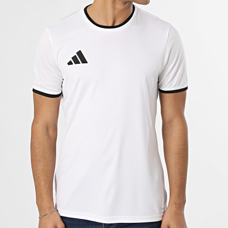 Adidas Sportswear - Tee Shirt Slim ENT26 Jersey JZ2505 Blanc
