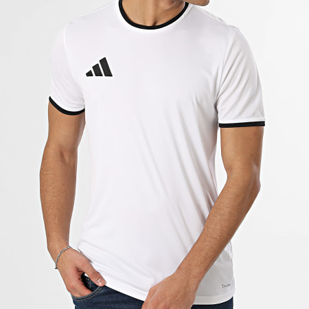 Adidas Sportswear - Tee Shirt Slim ENT26 Jersey JZ2505 Blanc