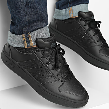 Adidas Sportswear - Baskets Hoops Classic KI1047 Core Black Carbon