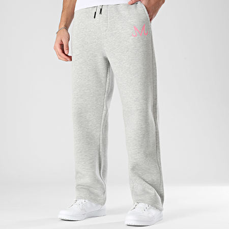 Dragon Ball Z - Pantalón chándal amplio Buu gris jaspeado