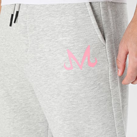Dragon Ball Z - Pantalón chándal amplio Buu gris jaspeado