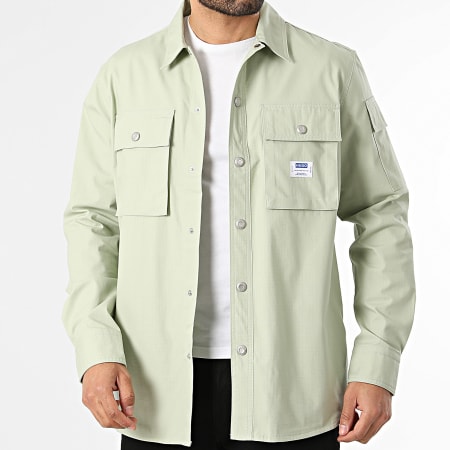 Hugo Blue - Surchemise Ebiss 50555412 Vert Kaki Clair
