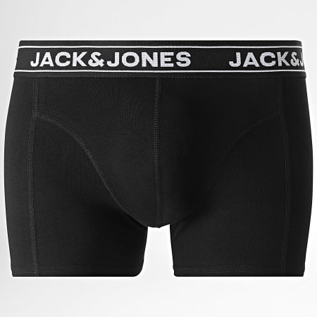 Jack And Jones - Lot De 3 Boxers Ray Flower Noir Bleu Marine Vert Jaune Floral