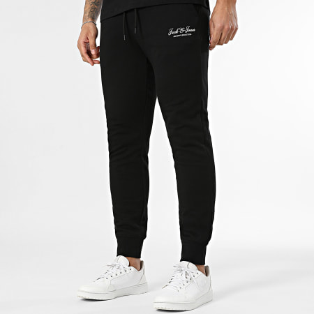 Jack And Jones - Ensemble Tee Shirt Et Pantalon Jogging Archive Graphic Noir