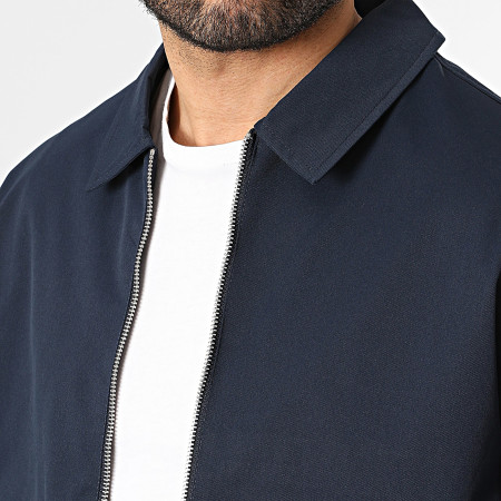 Jack And Jones - Veste Zippée Winson Worker Bleu Marine