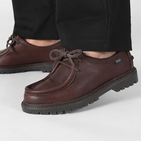Polo Ralph Lauren - Shoes Jett Apron Dark Brown - Ryses
