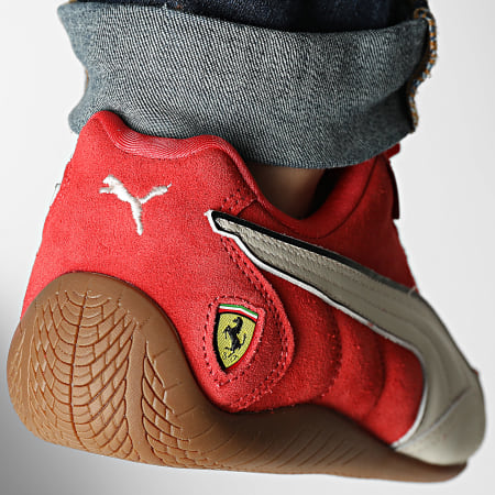 Puma - Sneakers Ferrari Speedcat 309125 Rosso Corsa Vapor Gray