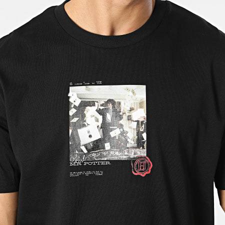 Harry Potter - Tee Shirt Oversize Large Photo Harry 1 Noir