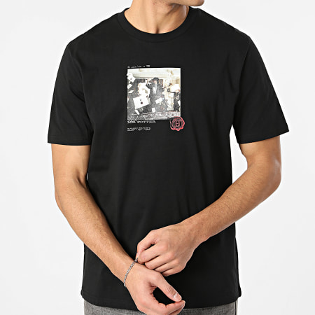 Harry Potter - Tee Shirt Oversize Large Photo Harry 1 Noir