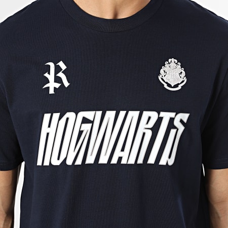 Harry Potter - Tee Shirt Oversize Large Ravenclaw Bleu Marine