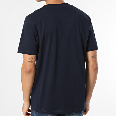 Superman - Tee Shirt Oversize Logo Bleu Marine