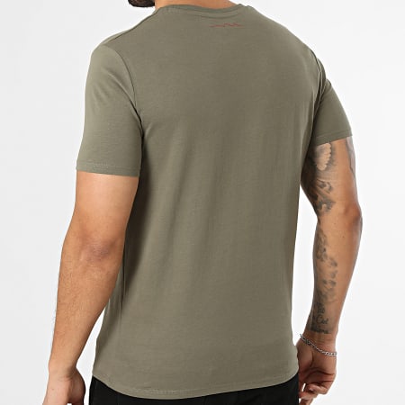 Teddy Smith - T-Shirt Regular Fit 11016931D Kaki Groen
