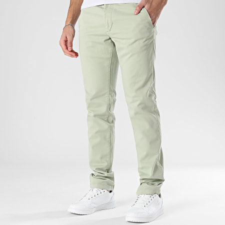 Teddy Smith - Broek Chino Slim Pallas 10116948D Groen