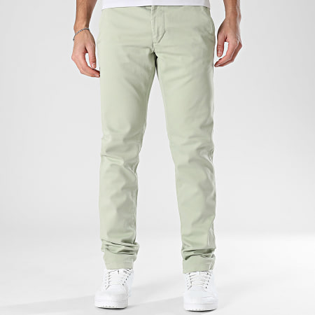 Teddy Smith - Broek Chino Slim Pallas 10116948D Groen