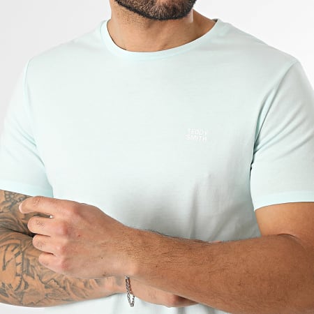 Teddy Smith - T-Shirt Regular Fit 11016931D Licht Turquoise