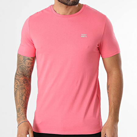 Teddy Smith - T-Shirt Regular Fit 11016931D Roze