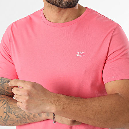Teddy Smith - T-Shirt Regular Fit 11016931D Roze
