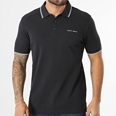 Teddy Smith - Polo Korte Mouwen Pasian 2 11316819D Donker Marineblauw