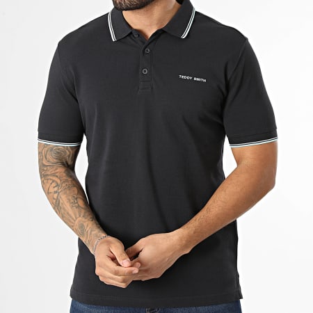 Teddy Smith - Polo Korte Mouwen Pasian 2 11316819D Donker Marineblauw
