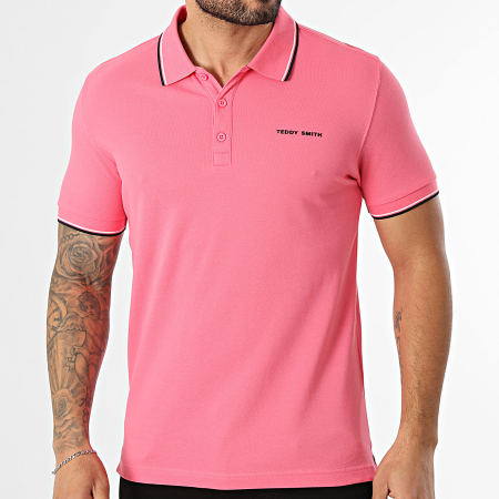 Teddy Smith - Polo Korte Mouwen Pasian 2 11316819D Roze