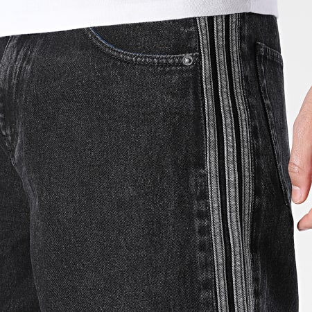 Adidas Originals - Jean Short With Stripes Firebird KD1498 Black