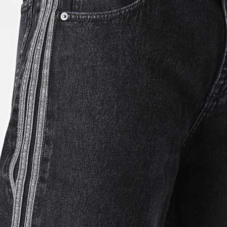 Adidas Originals - Jean Short With Stripes Firebird KD1498 Black