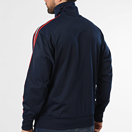Adidas Originals - Veste Zippée A Bandes Firebird KD8341 Bleu Marine
