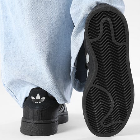 Adidas Originals - Baskets Femme Campus 00s J JQ2016 Core Black Tech Grey Metallic