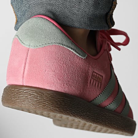 Adidas Originals - Baskets Stadt KI1414 Pink Fusion Silver Green Gum