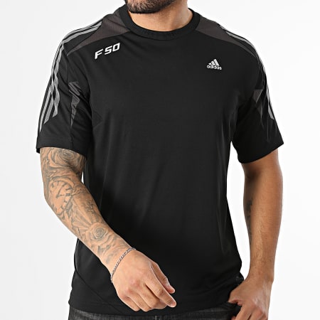 Adidas Originals - Tee Shirt F50 KE0698 Noir Argenté