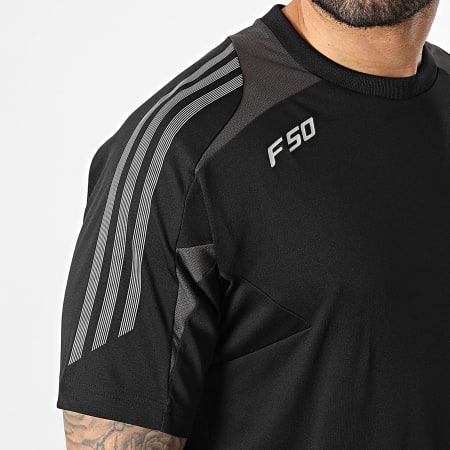 Adidas Originals - Tee Shirt F50 KE0698 Noir Argenté