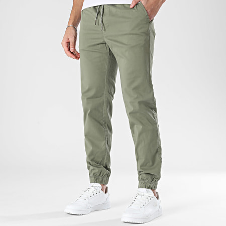 Deeluxe - Pantalón Jogging Jeminy T7049M Verde Kaki