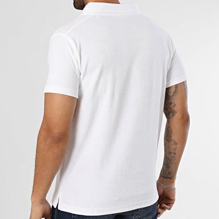Deeluxe - Polo Manga Corta Cuello V Creeknar T2509M Blanco