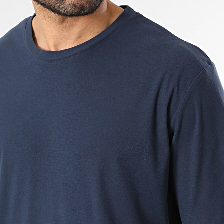 Jack And Jones - Ensemble Tee Shirt Et Short Jogging Solid Bleu Marine