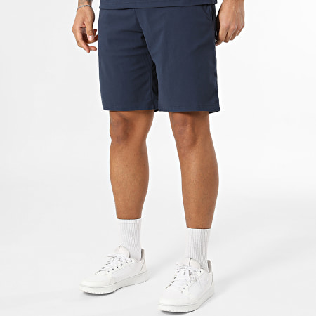 Jack And Jones - Ensemble Tee Shirt Et Short Jogging Solid Bleu Marine