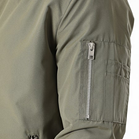 Jack And Jones - Veste Bomber Rush Vert Kaki