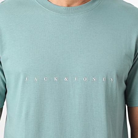 Jack And Jones - Tee Shirt Star Bleu Clair