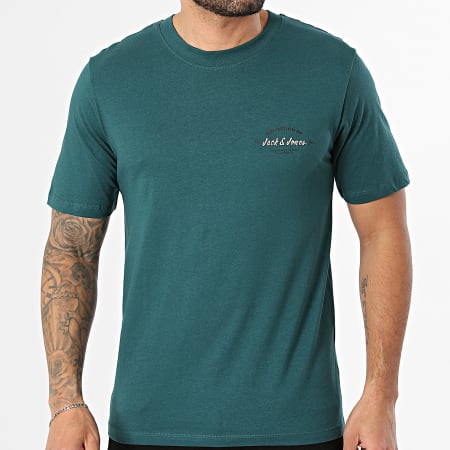 Jack And Jones - Tee Shirt Brandon Vert Bouteille