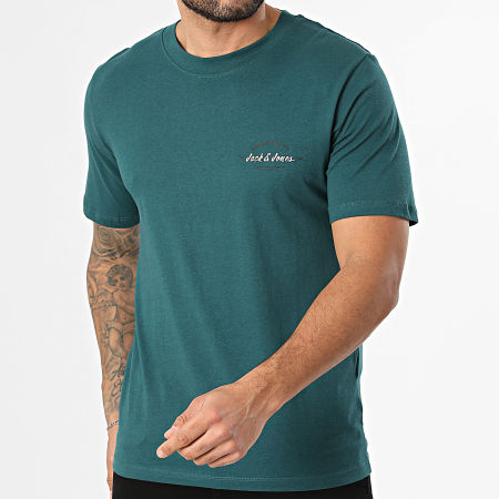 Jack And Jones - Tee Shirt Brandon Vert Bouteille