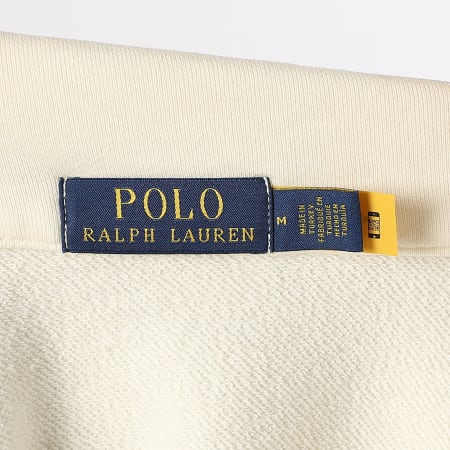 Polo Ralph Lauren - Sweat Col Zippé Original Player Beige