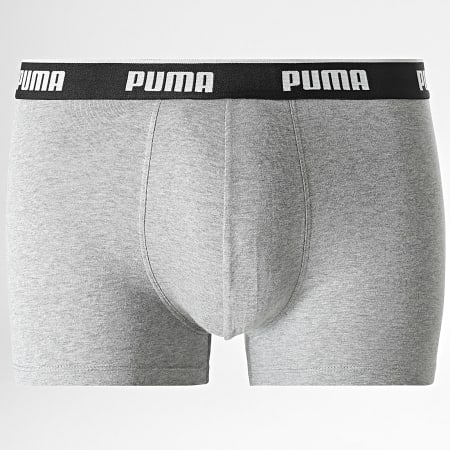 Puma - Lot De 3 Boxers 701234187 Bleu Roi Rouge Gris Chiné
