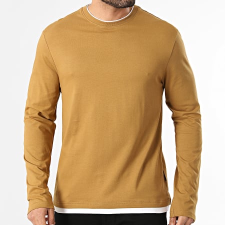 Tiffosi - Tee Shirt Manches Longues Milan 10064315 Camel