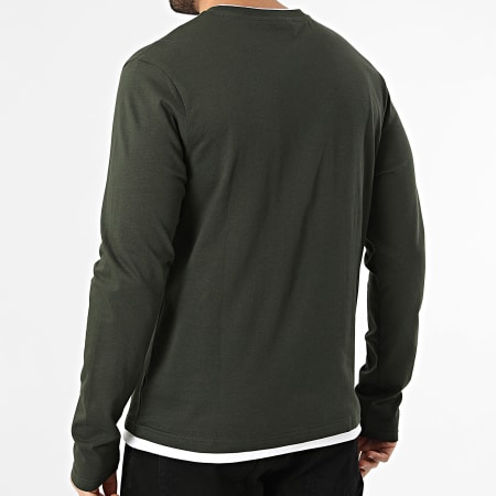 Tiffosi - Tee Shirt Manches Longues Milan 10064315 Vert Foncé