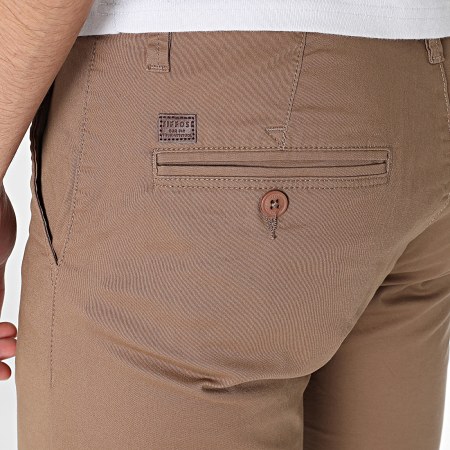 Tiffosi - Pantalon Chino Slim 10036813 Marron