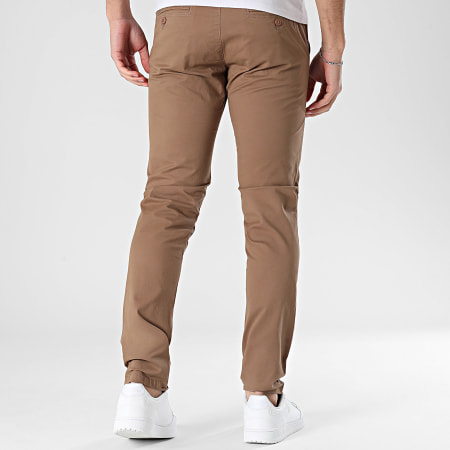 Tiffosi - Pantalon Chino Slim 10036813 Marron