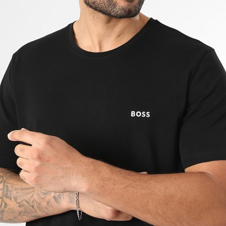 BOSS - Ensemble Tee Shirt Et Short Jogging Mix And Match 50515312 50515314 Noir