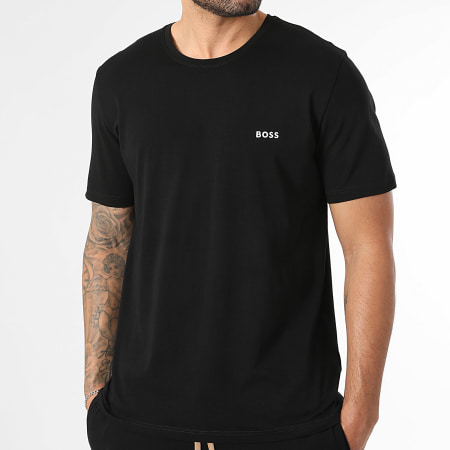 BOSS - Ensemble Tee Shirt Et Short Jogging Mix And Match 50515312 50515314 Noir
